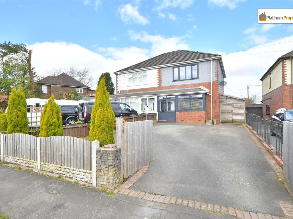 3 bed semidetached house for sale in Grindley Lane, Meir Heath ST3, £