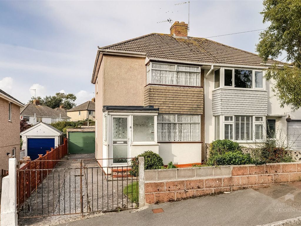 2 bed semidetached house for sale in Broomfield Drive, Hooe, Plymouth