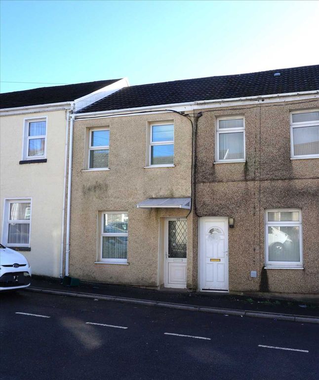 2 bed terraced house for sale in High Street, Tumble, Llanelli SA14, £