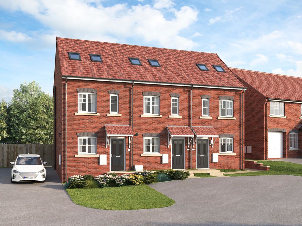 New home, 3 bed detached house for sale in "The Howesby" at Lees