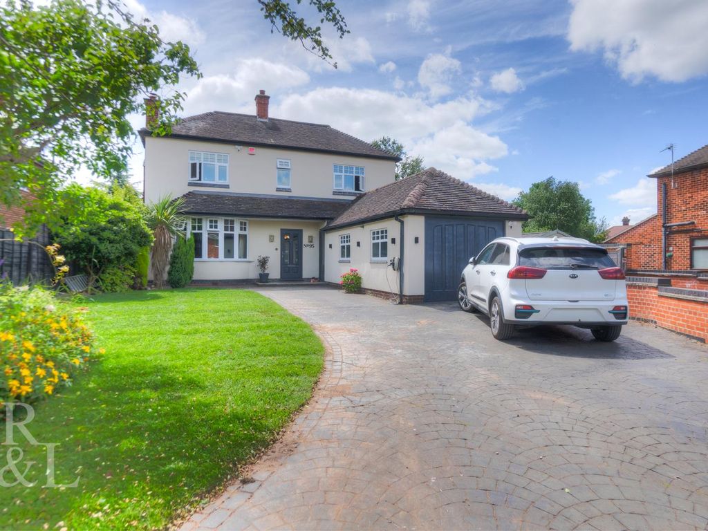 4 bed detached house for sale in Burton Road, AshbyDeLaZouch LE65, £