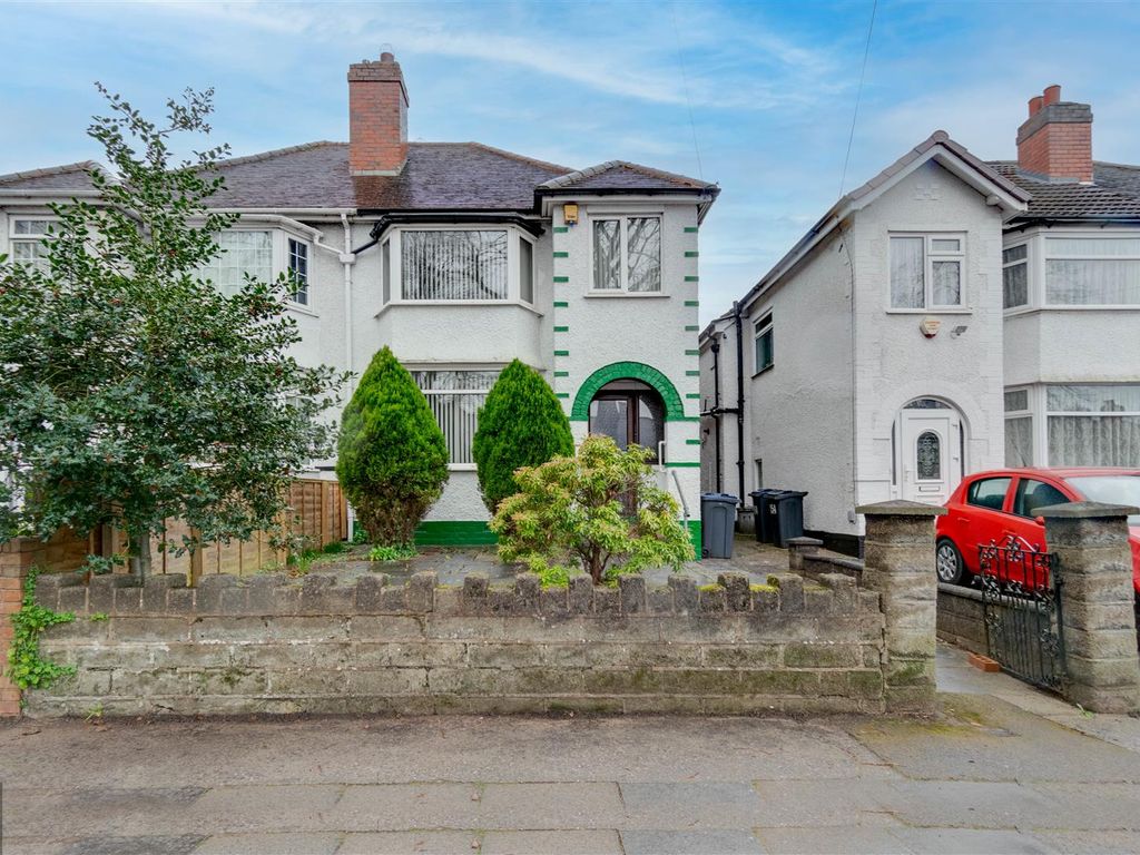 3 bed semidetached house for sale in Cateswell Road, Sparkhill