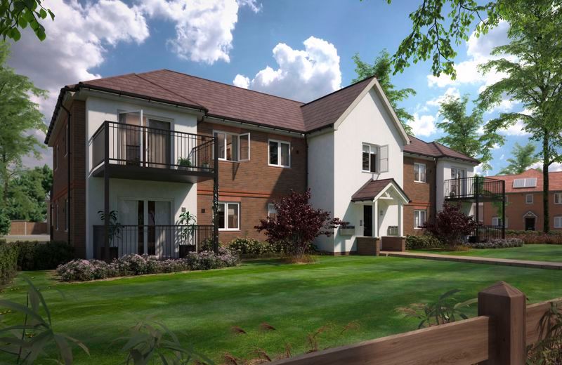 New home, 2 bed flat for sale in Clay Hill, Booker, High SL7, £