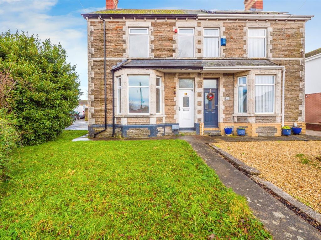 4 bed semidetached house for sale in Colcot Road, Barry CF62, £350,000