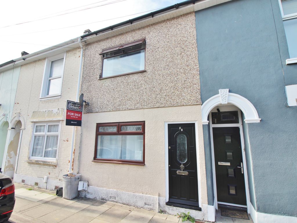 3 bed terraced house for sale in Moorland Road, Portsmouth PO1, £