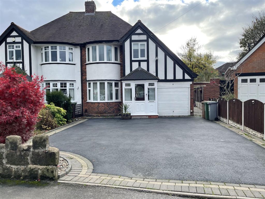 3 bed semidetached house for sale in Hazelhurst Road, Castle Bromwich