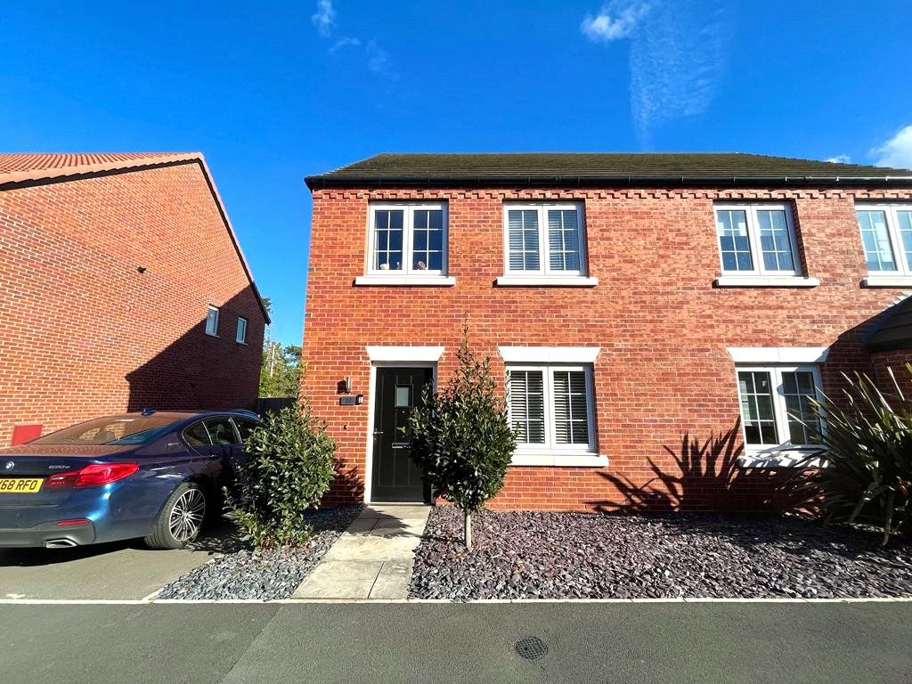 3 bed semidetached house for sale in Thornfield Way, Aslockton