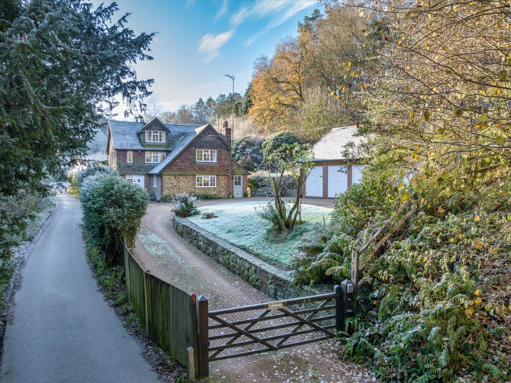5 bed detached house for sale in Abinger Bottom, Abinger Common