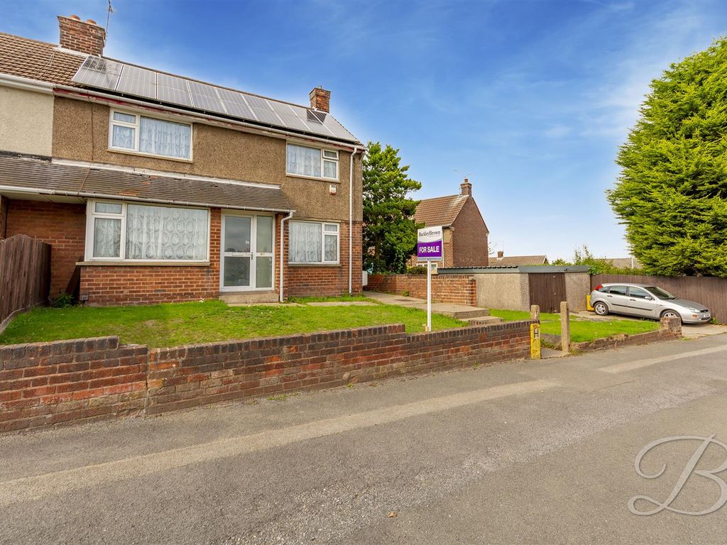 3 bed semidetached house for sale in Ladybrook Lane, Mansfield NG19