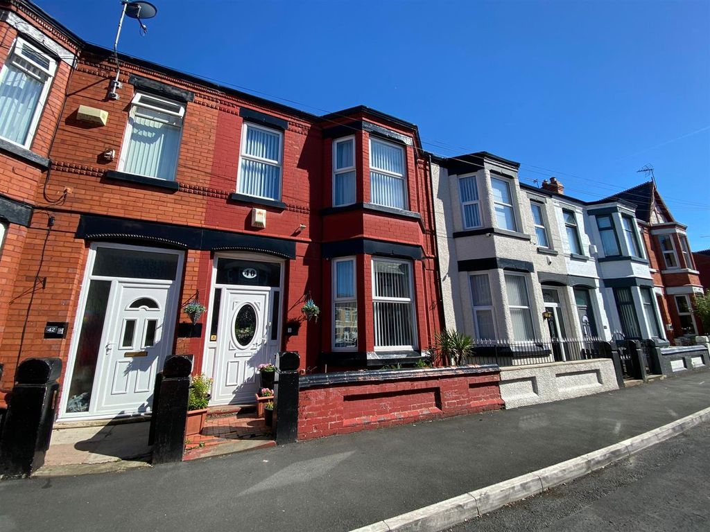 3 bed terraced house for sale in Central Park Avenue, Wallasey CH44, £