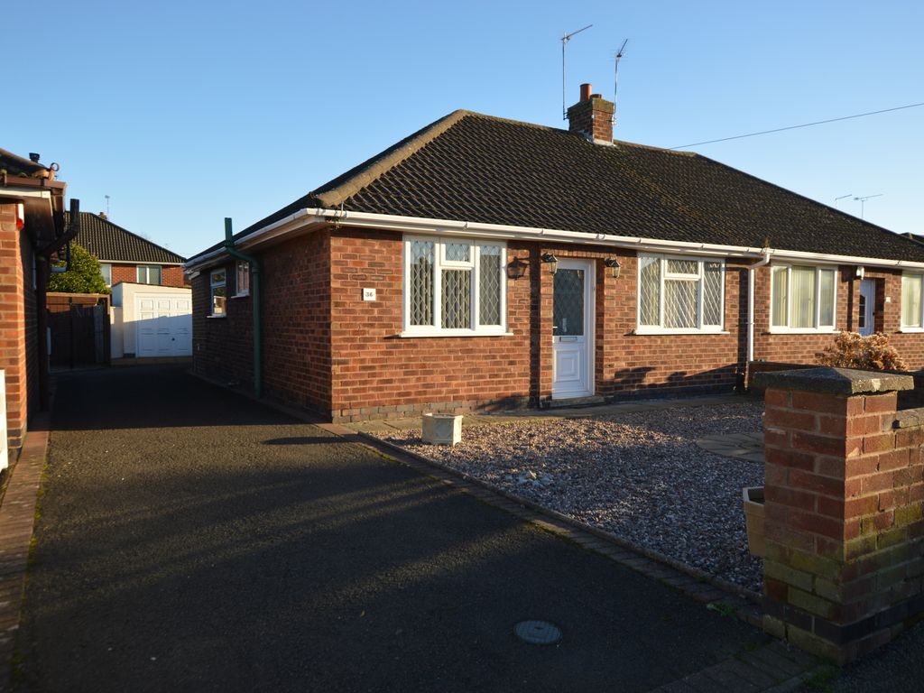 2 bed semidetached bungalow for sale in Renison Road, Bedworth, Warks