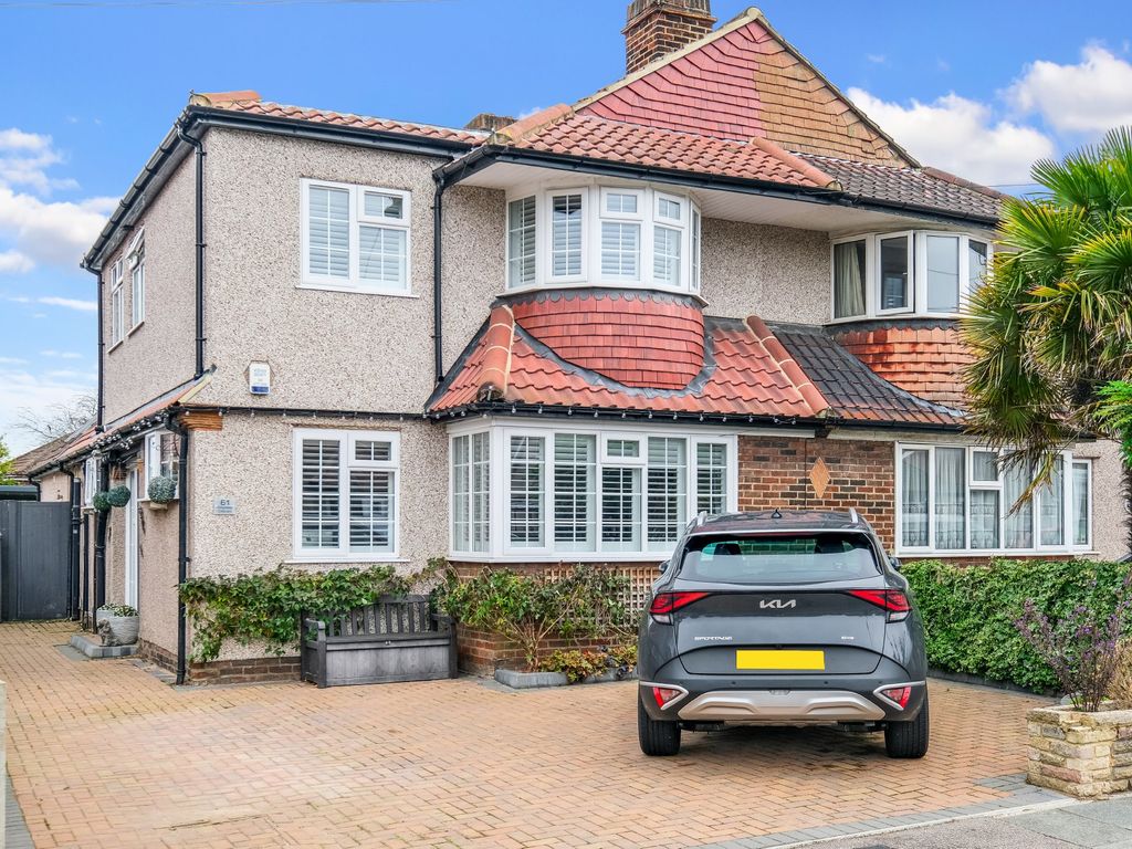 4 bed semidetached house for sale in Ridgeway Crescent, Orpington BR6