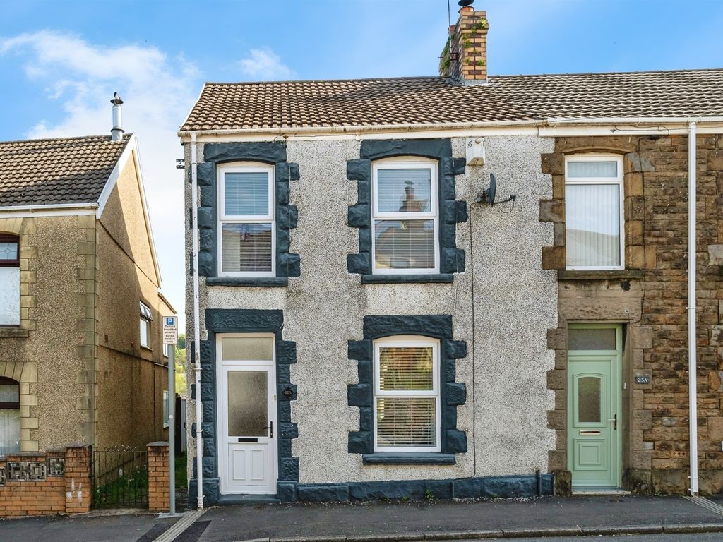 3 bed end terrace house for sale in Siloh Road, Landore, Swansea SA1, £