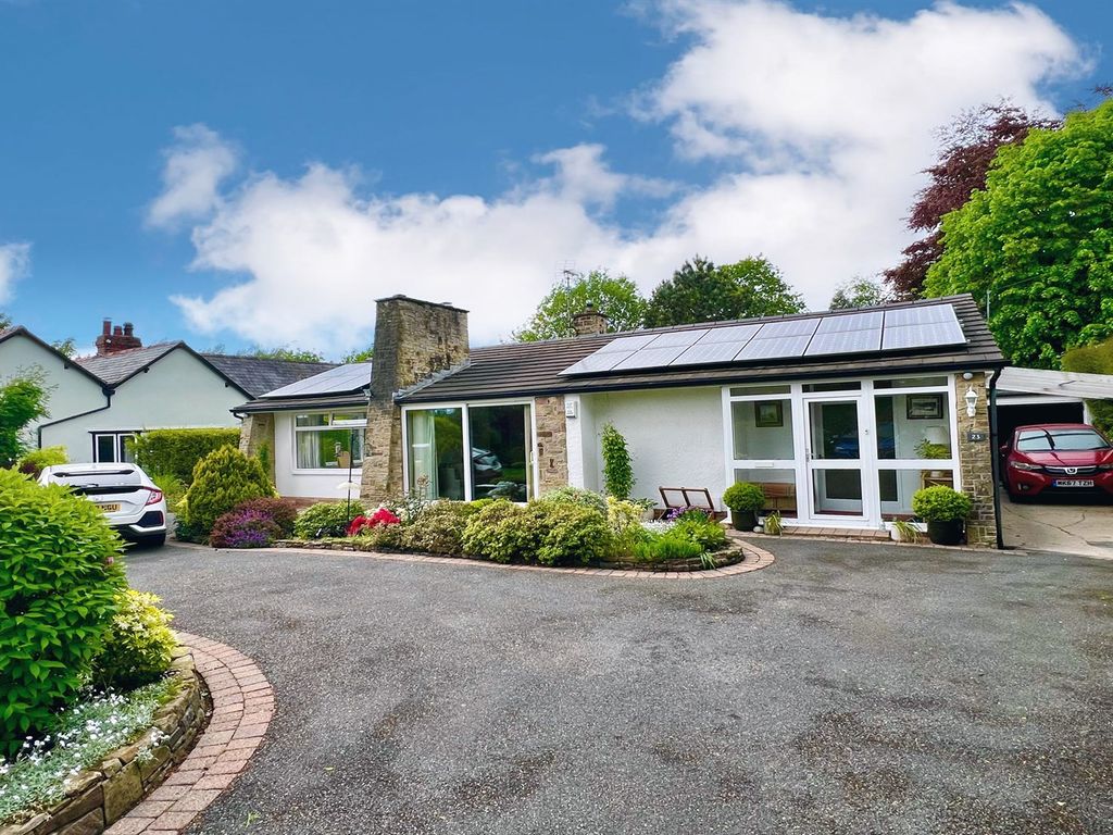 3 bed detached bungalow for sale in Hollins Lane, Marple Bridge