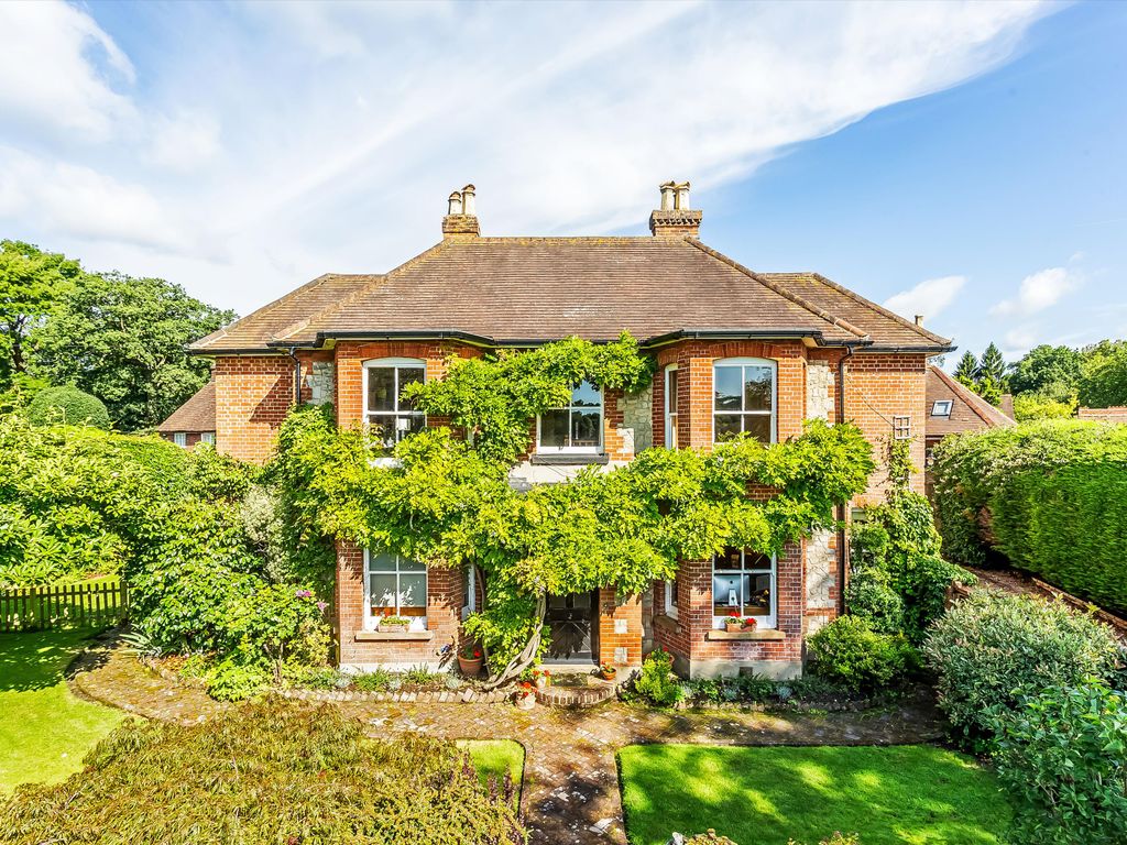6 bed detached house for sale in The Green, Pirbright, Surrey GU24, £