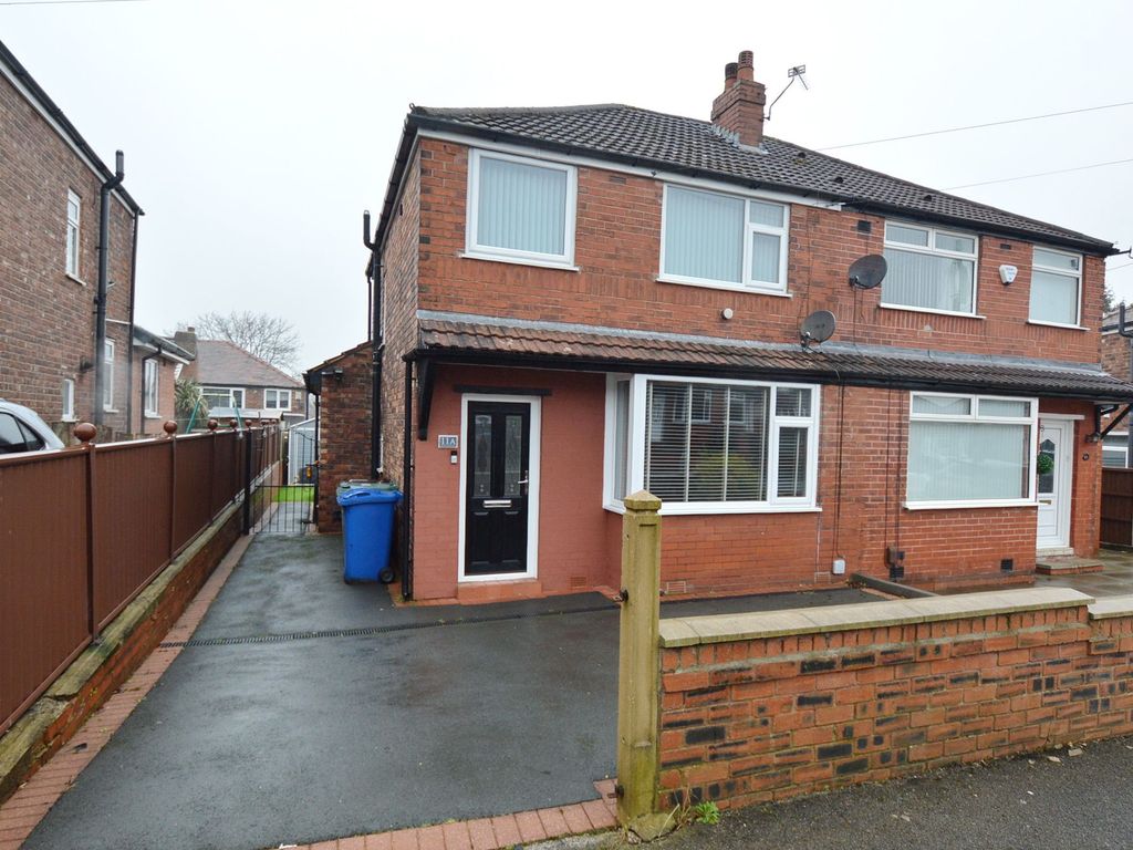 3 bed semidetached house for sale in Ridge Crescent, Whitefield M45