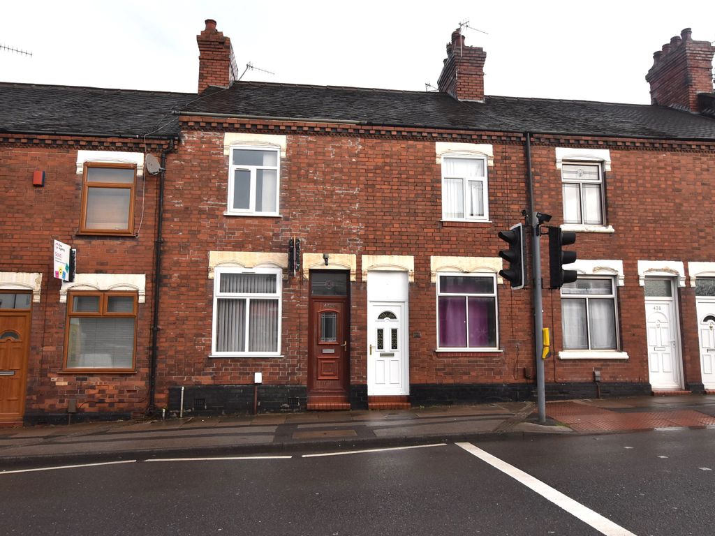 3 bed terraced house for sale in Hartshill Road, Hartshill ST4, £