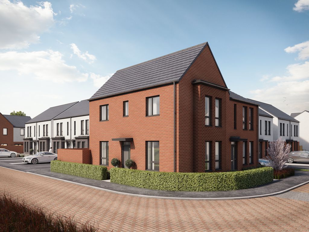 New home, 3 bed end terrace house for sale in Riverbank Avenue, Newport