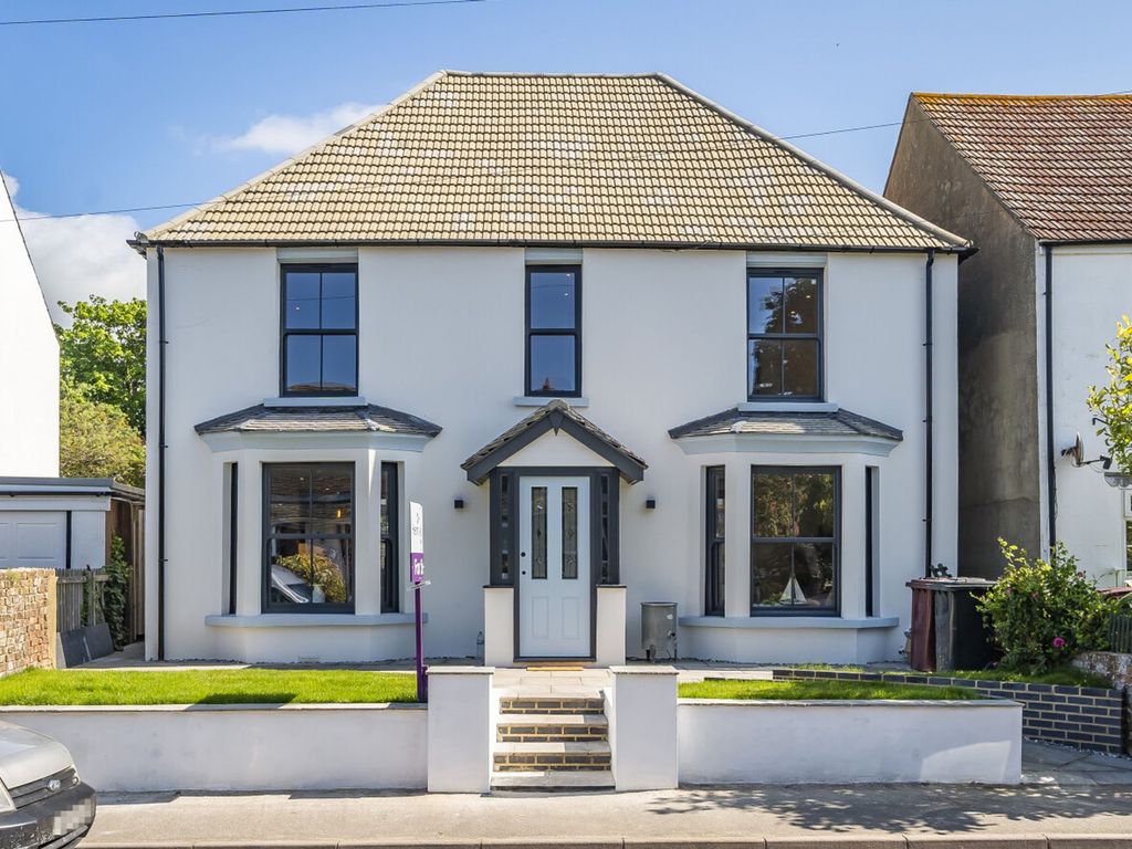 4 bed detached house for sale in East Street, Selsey PO20, £495,000