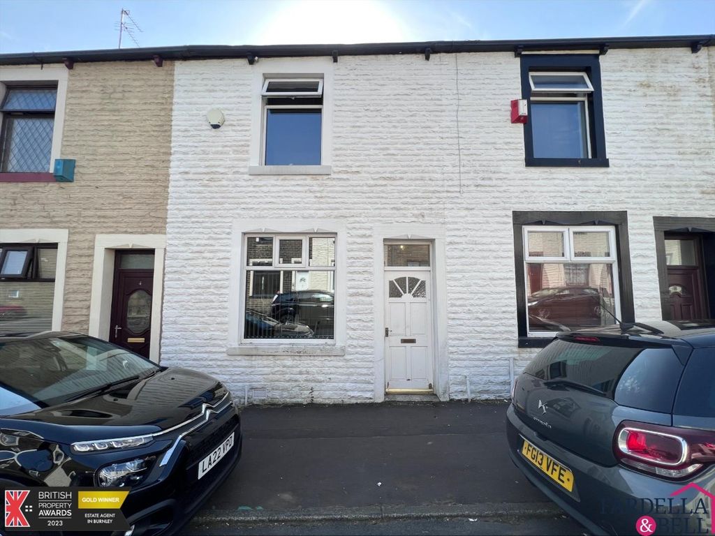 2 bed terraced house for sale in Lionel Street, Burnley BB12, £75,000