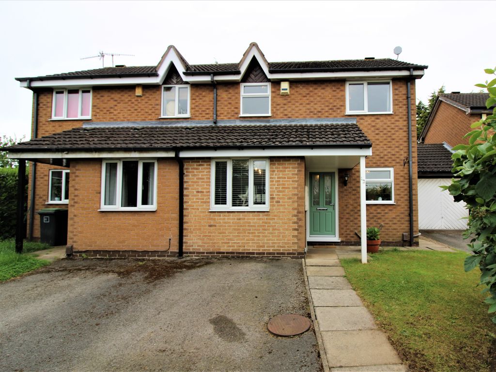 3 bed semidetached house for sale in Perivale Close, Nuthall