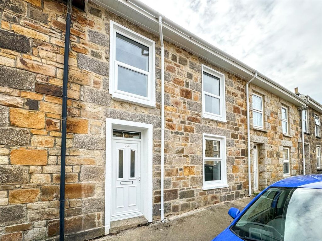 3 bed terraced house for sale in Edward Street, Tuckingmill, Camborne