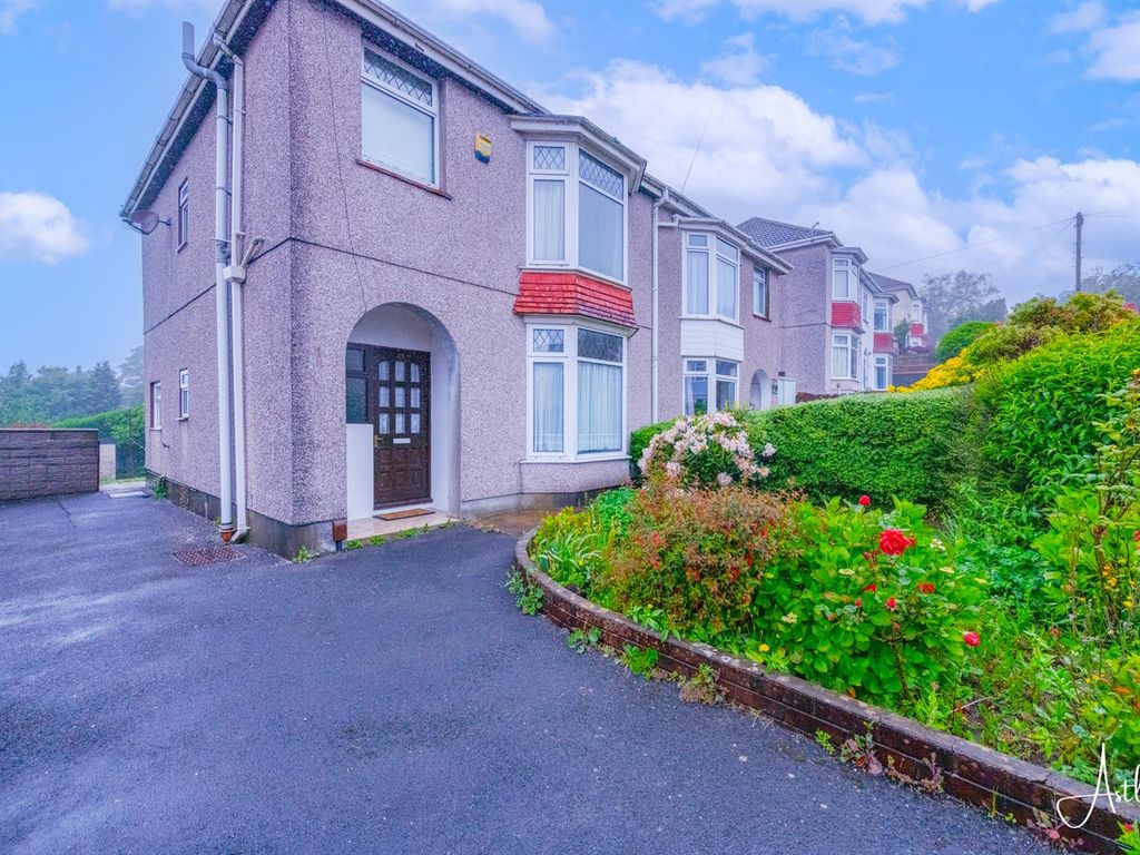 3 bed semidetached house for sale in Lon Masarn, Sketty, Swansea SA2