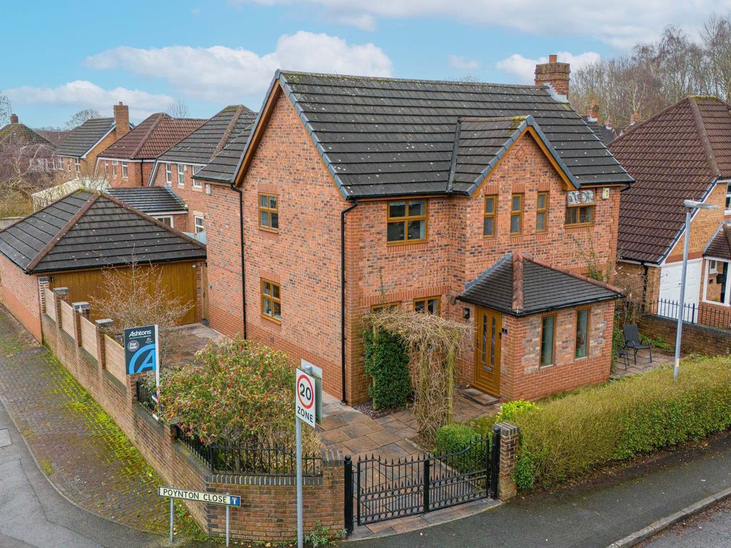 4 bed detached house for sale in Poynton Close, Grappenhall WA4, £