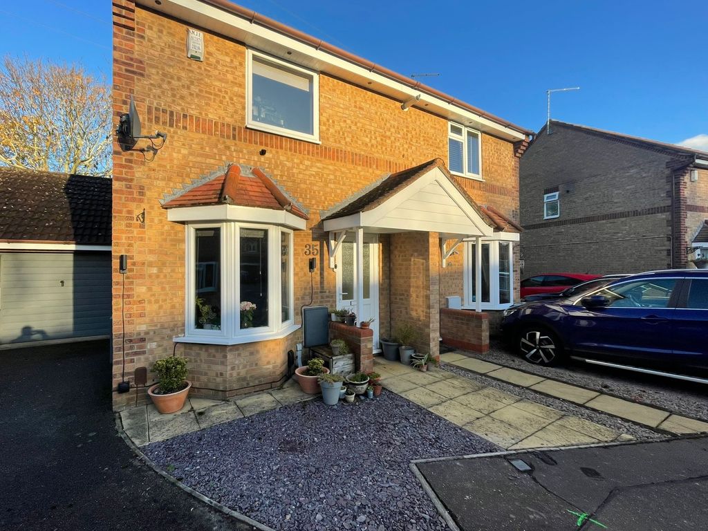 2 bed semidetached house for sale in Farriers Court, Orton Longueville