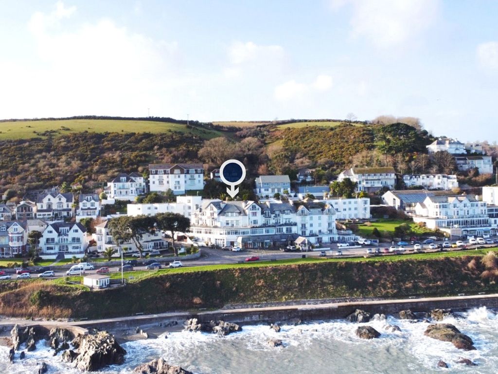 3 bed flat for sale in Nailzee Point, Marine Drive, Looe PL13, £450,000