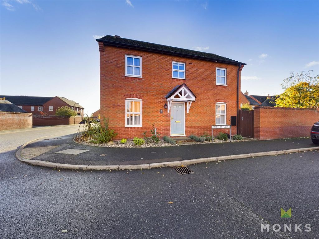 3 bed detached house for sale in Windmill Meadow, Wem, Shrewsbury SY4