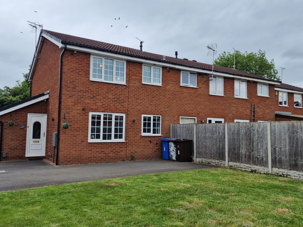 1 bed terraced house for sale in Chariot Close, Alvaston, Derby DE24, £