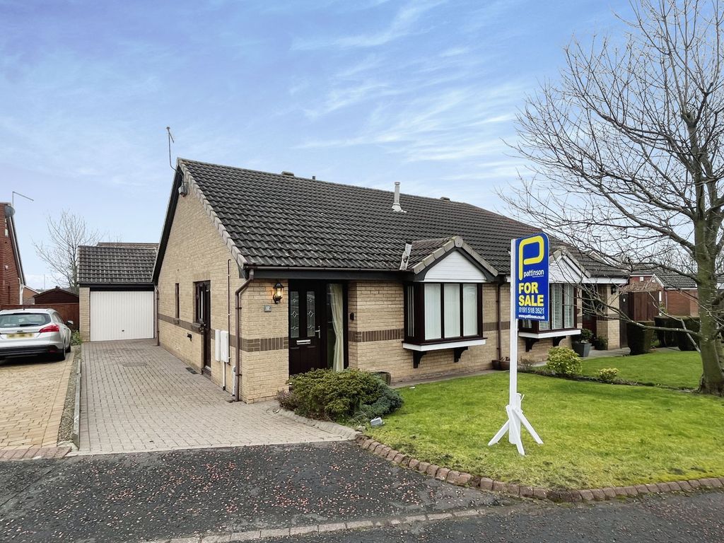 2 bed bungalow for sale in Sidmouth Close, DaltonLeDale, Seaham SR7