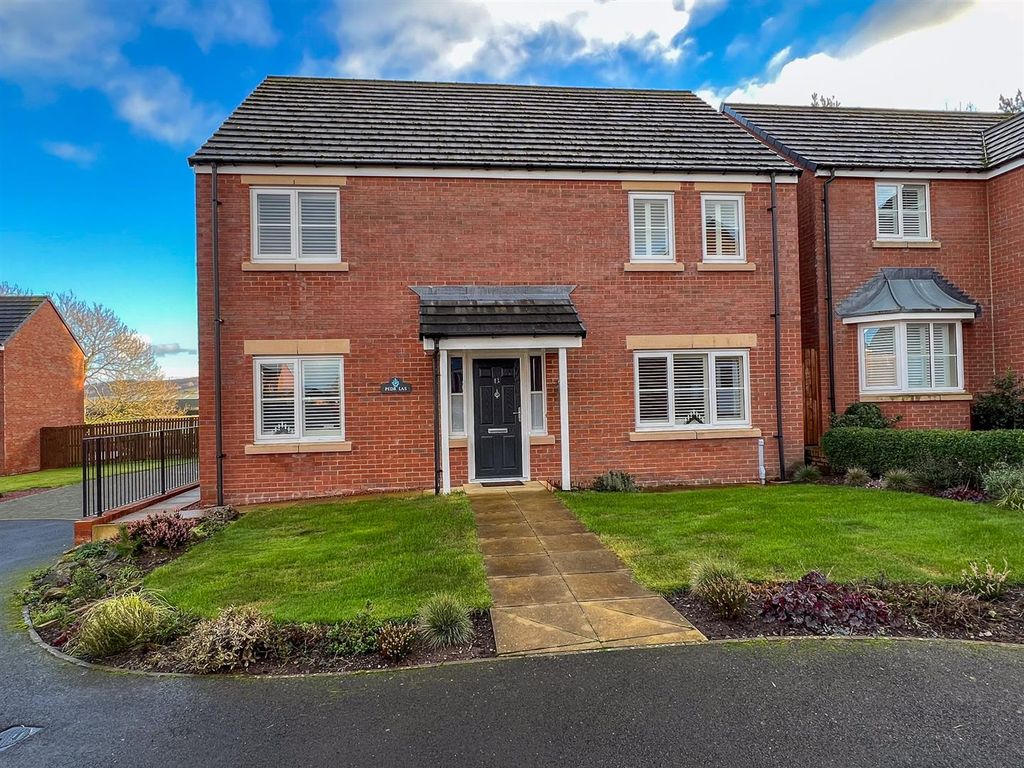 4 bed detached house for sale in Magdalene Court, Wooler NE71, £395,000