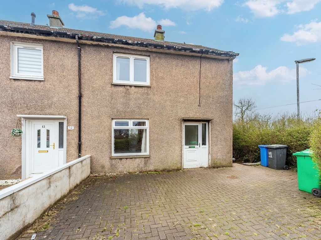 2 bed end terrace house for sale in Woodlands Terrace, Blairhall