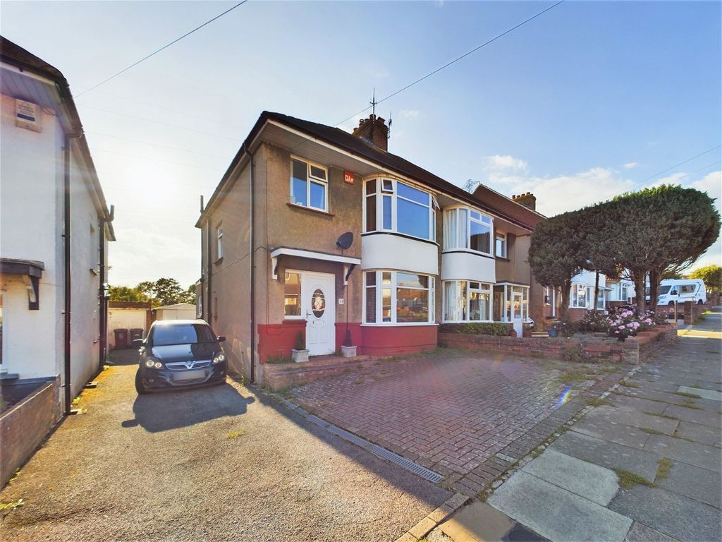 3 bed semidetached house for sale in Melrose Avenue, Portslade