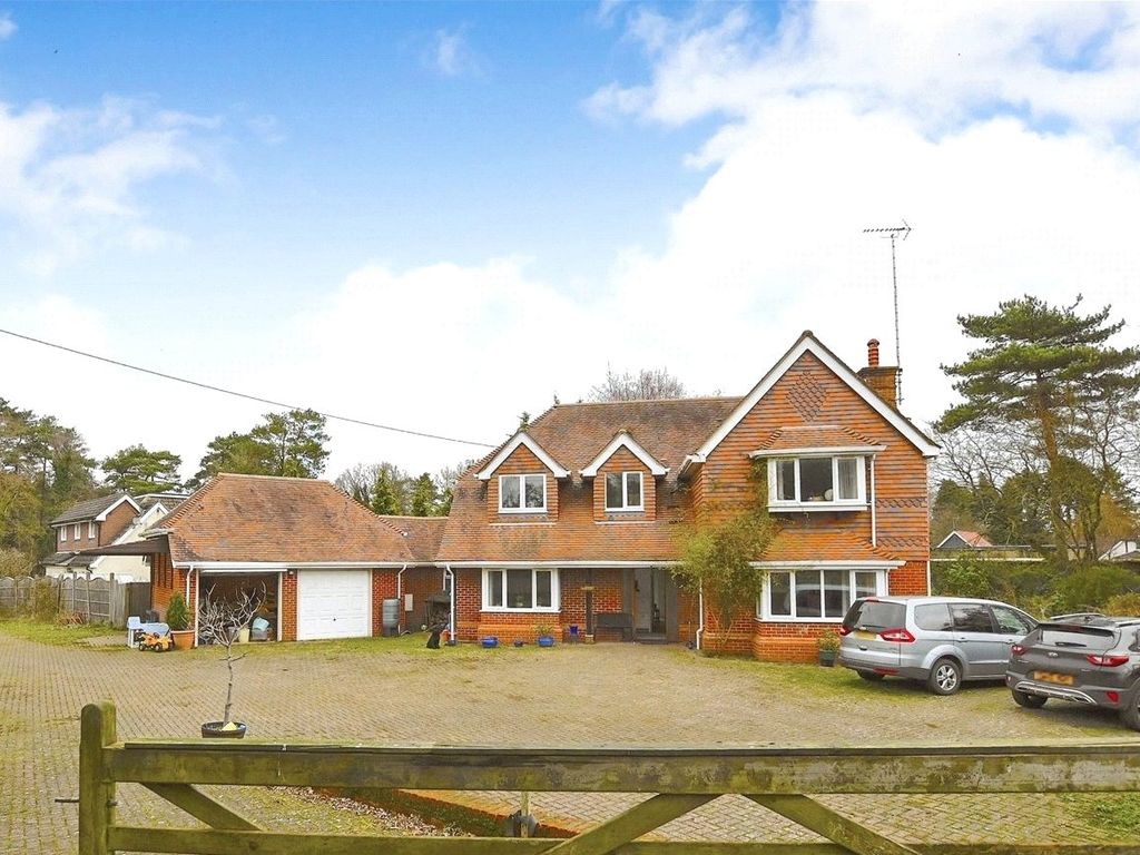 4 bed detached house for sale in Longmoor Road, Liphook, Hampshire GU30