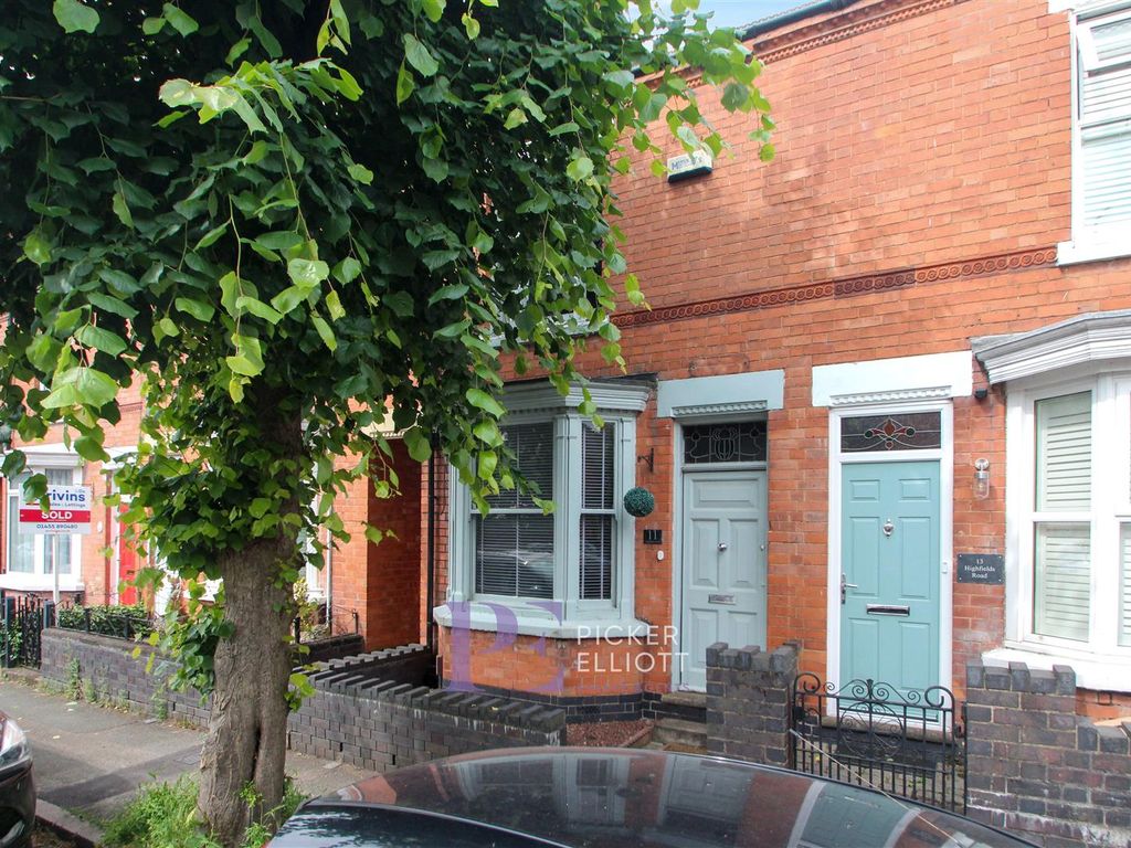 2 bed terraced house for sale in Highfields Road, Hinckley LE10, £