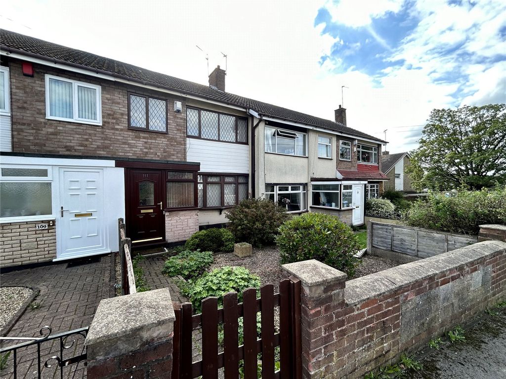 3 bed terraced house for sale in Morris Avenue, Walsall, West Midlands