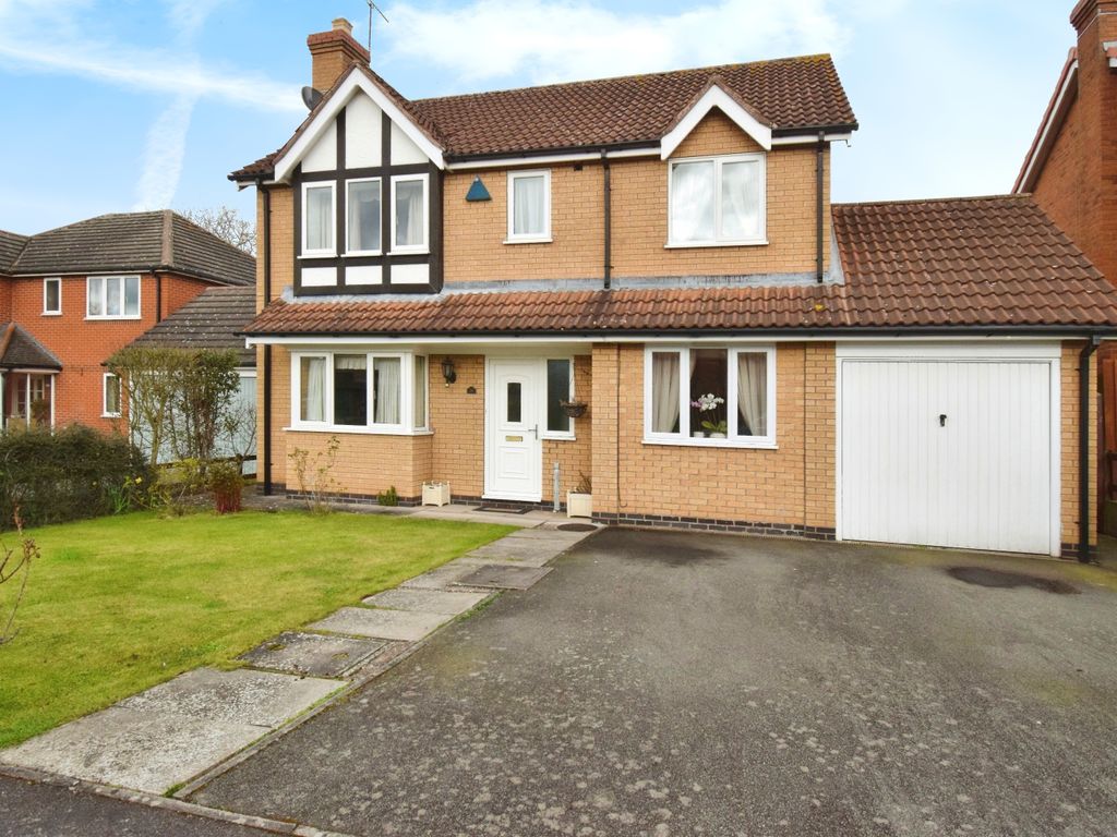 4 bed detached house for sale in James Gavin Way, Oadby, Leicester