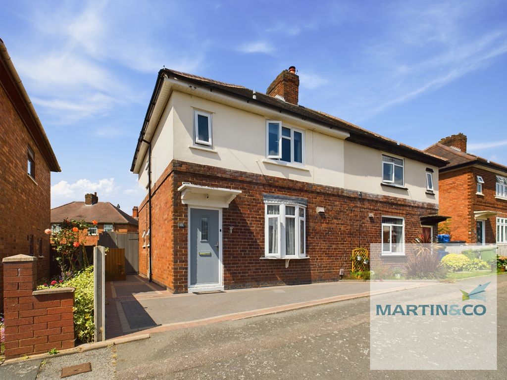 3 bed semidetached house for sale in Nevill Street, Tamworth B79, £