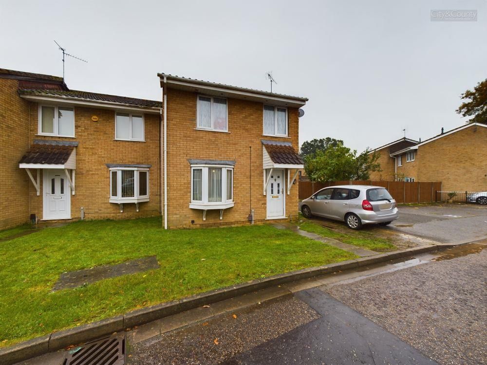 3 bed end terrace house for sale in Brailsford Close, South Bretton