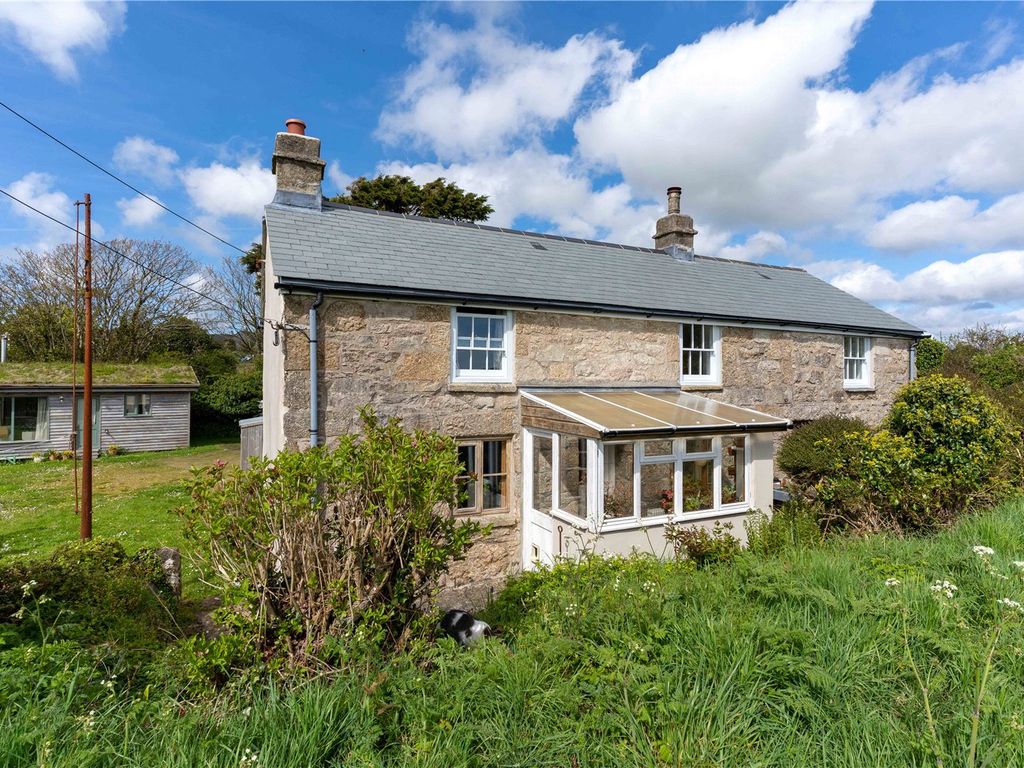 4 bed detached house for sale in Boskennal Lane, St Buryan TR19 Zoopla