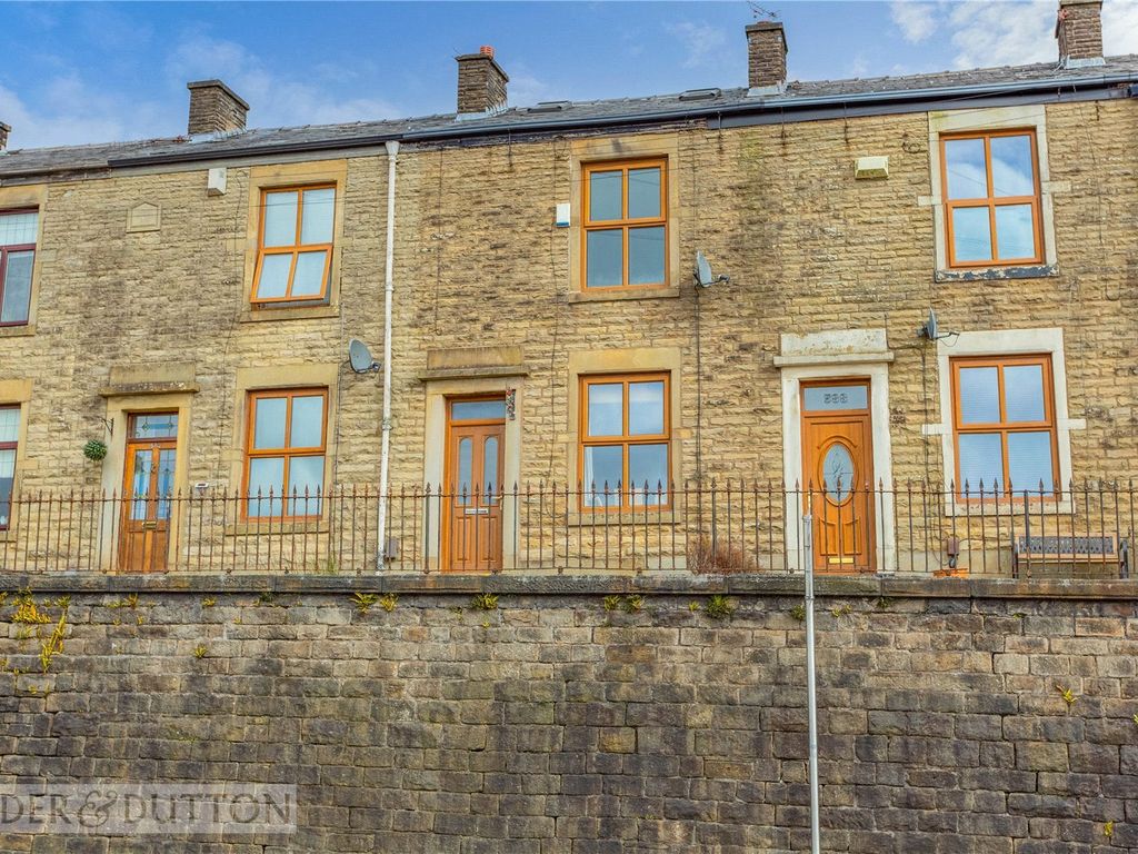 2 bed terraced house for sale in Whitworth Road, Healey, Rochdale