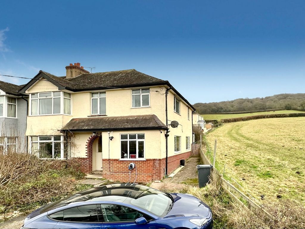 4 bed semidetached house for sale in Fortescue Road, Sidmouth, Devon