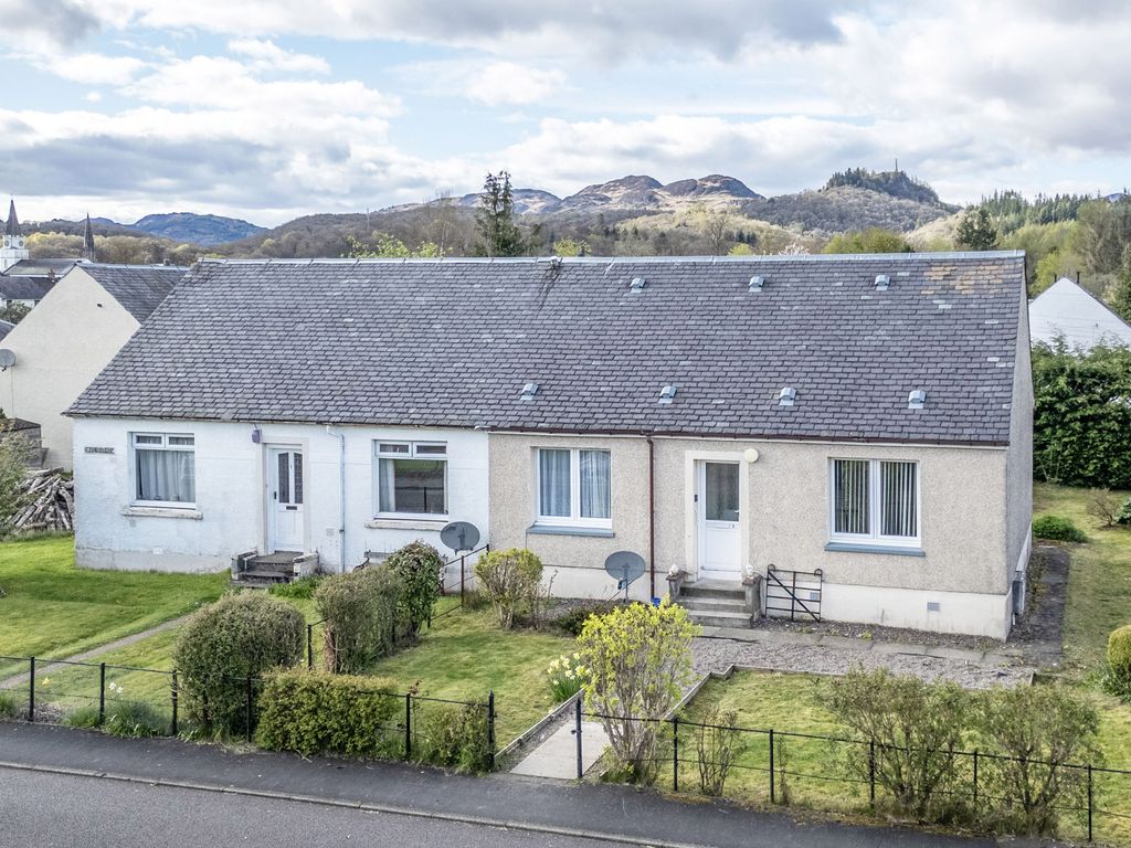 2 bed semidetached bungalow for sale in Earn Place, Comrie, Comrie PH6