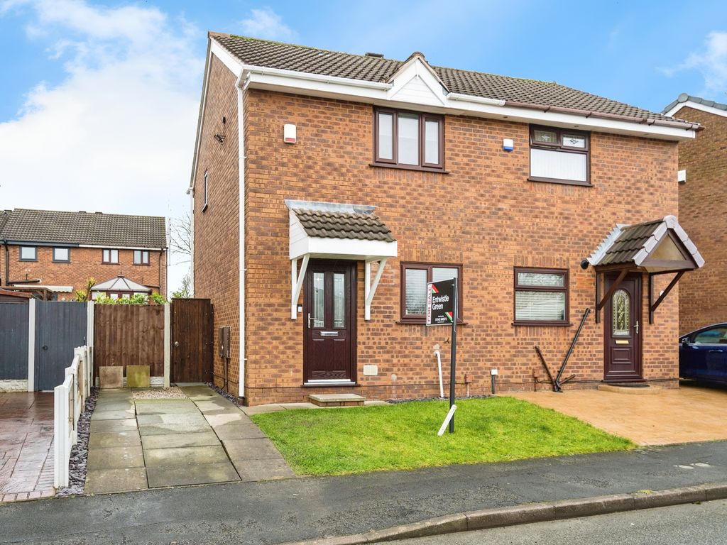2 bed semidetached house for sale in Darby Lane, Wigan, Lancashire WN2
