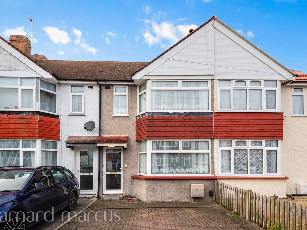 2 bed terraced house for sale in Cravan Avenue, Feltham TW13, £375,000