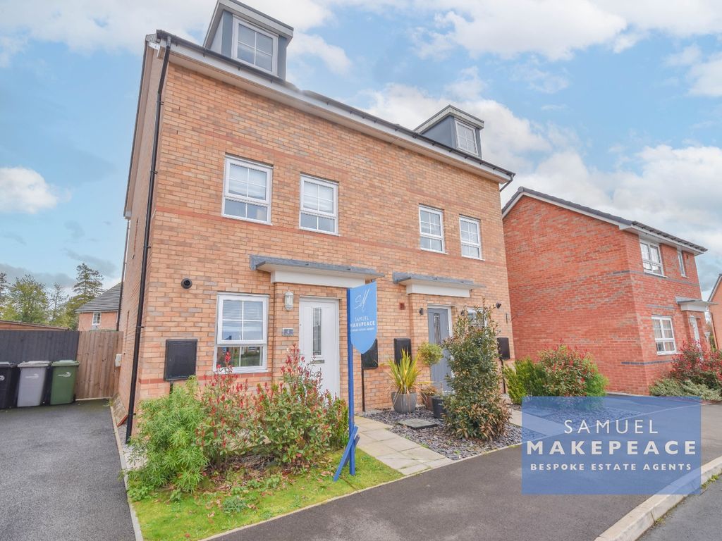 3 bed semidetached house for sale in Kellet Way, Alsager, StokeOn