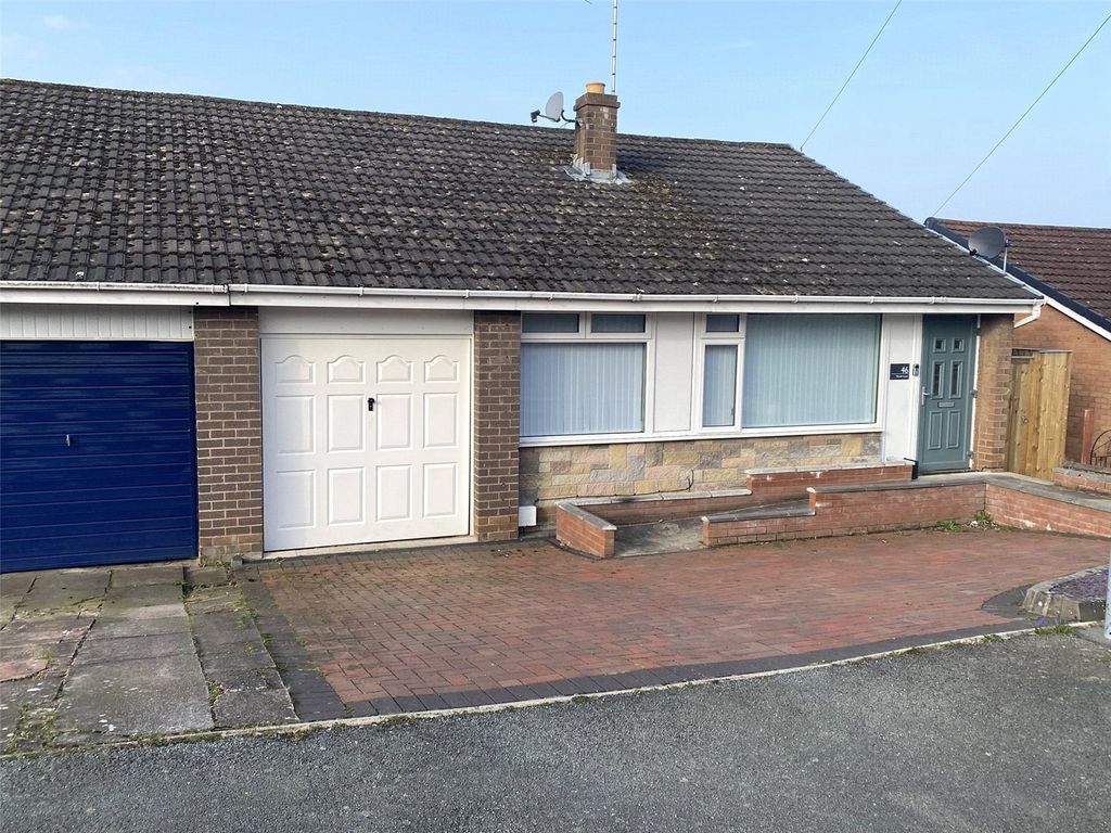 2 bed bungalow for sale in Ffordd Cynan, Borras, Wrexham LL12, £210,000